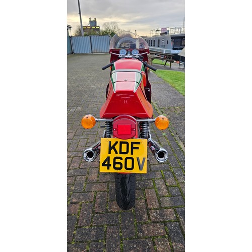 570 - 1980 Ducati 900 SS MHR, 900cc. Registration number KDF 460V. Frame number DM860SS 900275. Engine num... 