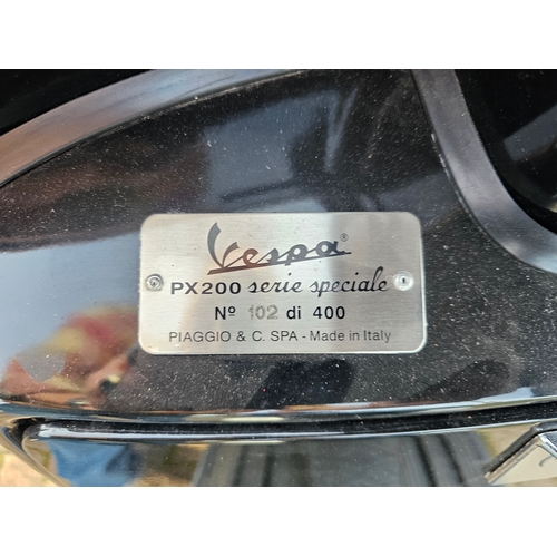 495 - 2003 Piaggio Vespa PX200 Serie Speciale Limited Edition 102/400, 198cc. Registration number P200 VSS... 