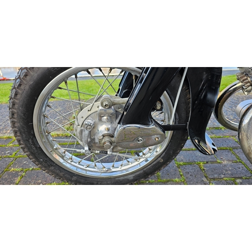 539 - 1966 Honda CA160, 161cc. Registration number GVU 866D. Frame number CA160-1003484. Engine number A16... 