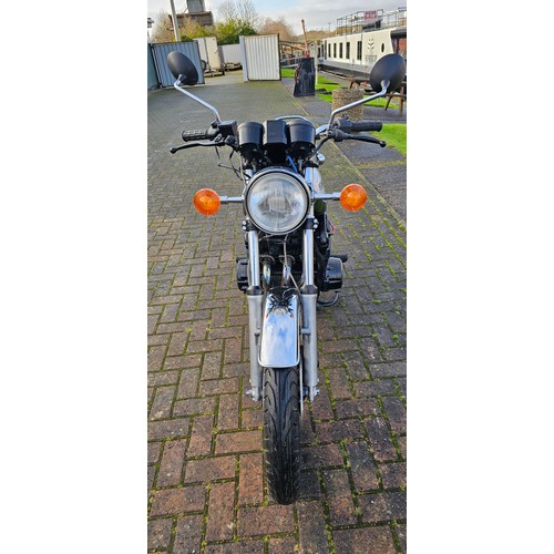 522 - 1980 Yamaha XS750, 747cc. Registration number EYN 603V. Frame number 1T5-008417. Engine number 1T5-0... 