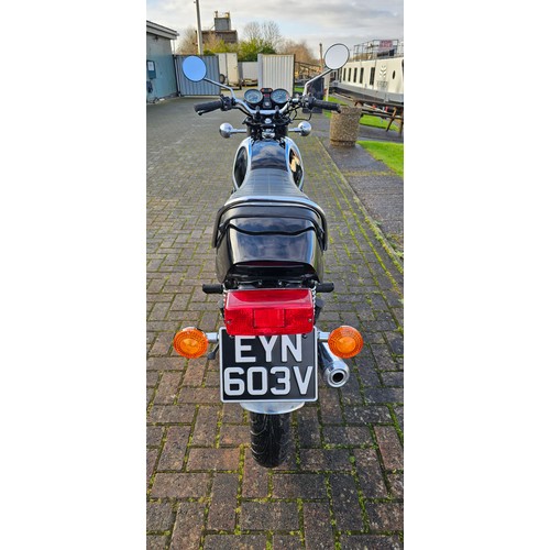 522 - 1980 Yamaha XS750, 747cc. Registration number EYN 603V. Frame number 1T5-008417. Engine number 1T5-0... 