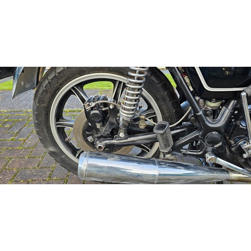 522 - 1980 Yamaha XS750, 747cc. Registration number EYN 603V. Frame number 1T5-008417. Engine number 1T5-0... 