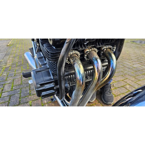 522 - 1980 Yamaha XS750, 747cc. Registration number EYN 603V. Frame number 1T5-008417. Engine number 1T5-0... 