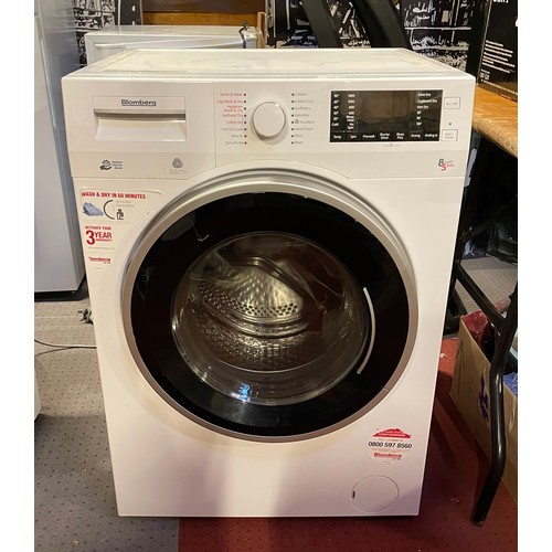 69 - A Blomberg washer/dryer machine, 8 wash & dry with optima inverter motor, 59x57x85.