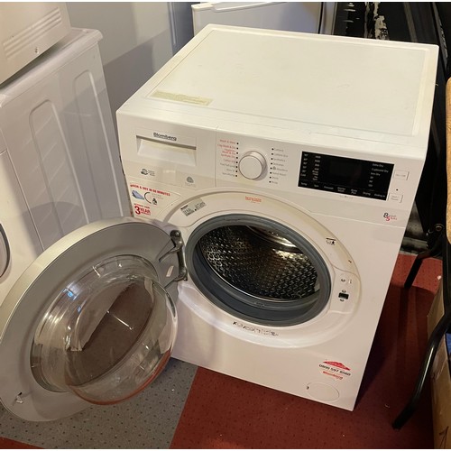 69 - A Blomberg washer/dryer machine, 8 wash & dry with optima inverter motor, 59x57x85.