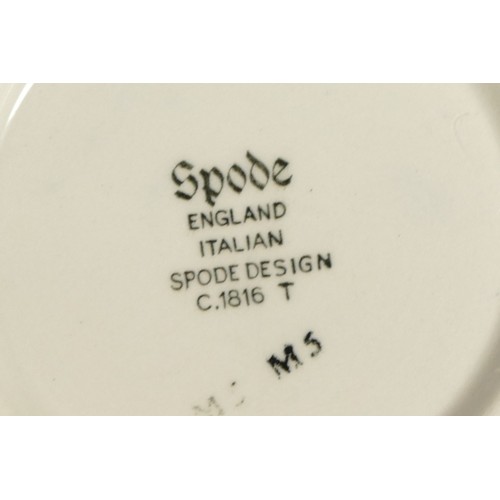 179 - Two boxes of 20th century Spode Italian blue and white dinnerware, to include kettle, bowls, lidded ... 