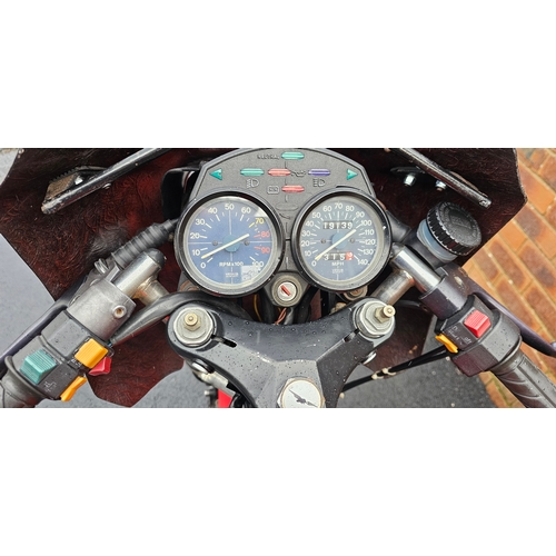 572 - 1982 Moto Guzzi V50 Monza, 493cc. Registration number NMD 137X. Frame number PE12224. Engine number ... 