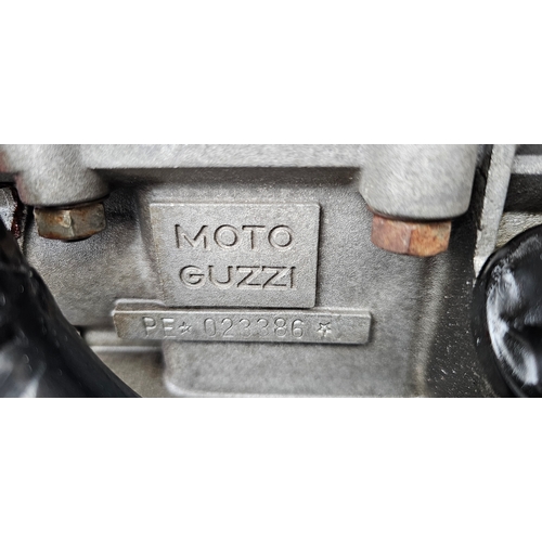 572 - 1982 Moto Guzzi V50 Monza, 493cc. Registration number NMD 137X. Frame number PE12224. Engine number ... 