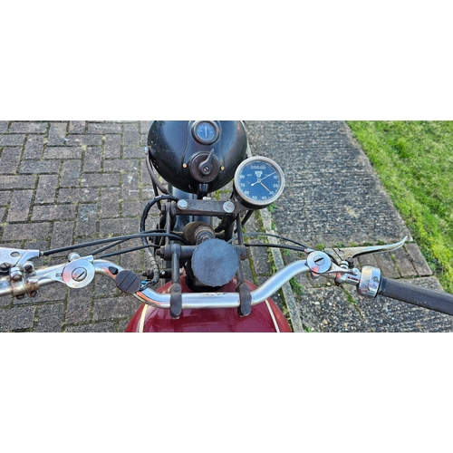 550 - c.1939 BSA Silver Star, B24, 350cc. Registration number WYJ 594 (Non transferrable). Frame number KB... 