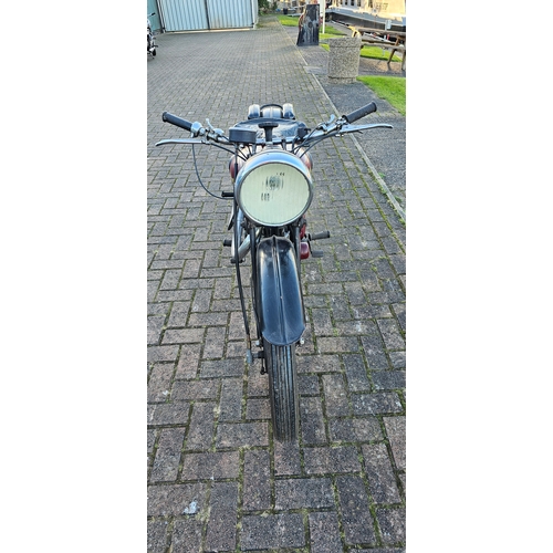 550 - c.1939 BSA Silver Star, B24, 350cc. Registration number WYJ 594 (Non transferrable). Frame number KB... 