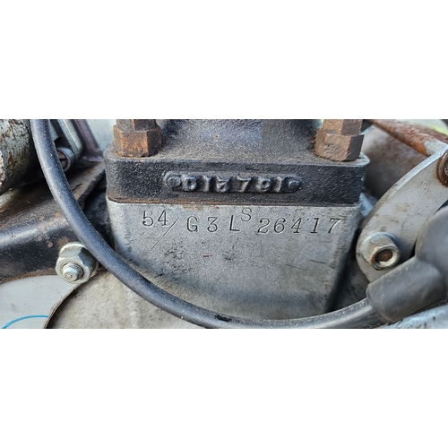 560 - 1954 Matchless G3LS, 350cc. Registration number not registered. Frame number A20488. Engine number 5... 