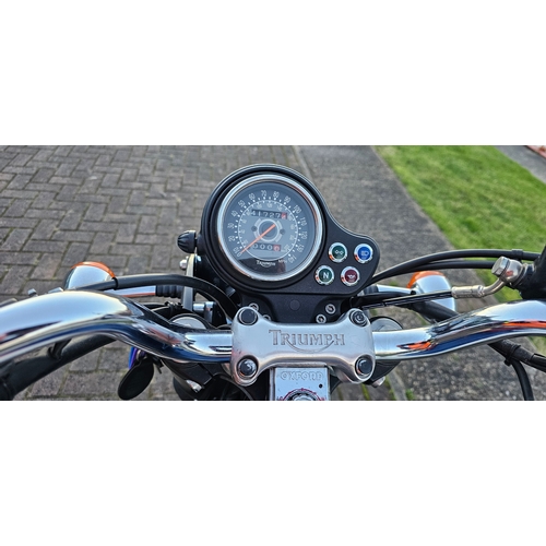 527 - 2006 Triumph Bonneville, 790cc. Registration number YN06 DHV. Frame number SMTTJ910TM5221524. Engine... 