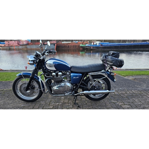 527 - 2006 Triumph Bonneville, 790cc. Registration number YN06 DHV. Frame number SMTTJ910TM5221524. Engine... 