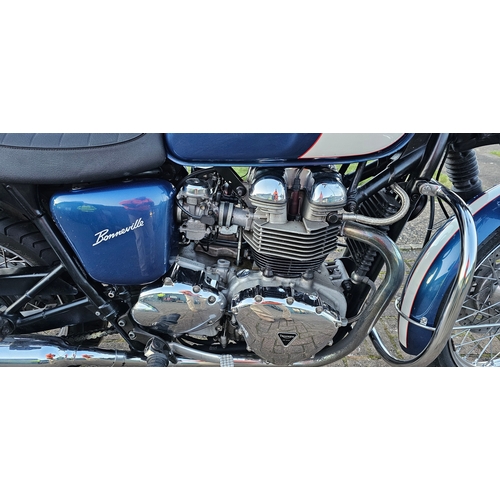 527 - 2006 Triumph Bonneville, 790cc. Registration number YN06 DHV. Frame number SMTTJ910TM5221524. Engine... 