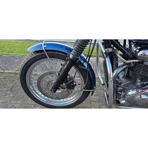 527 - 2006 Triumph Bonneville, 790cc. Registration number YN06 DHV. Frame number SMTTJ910TM5221524. Engine... 