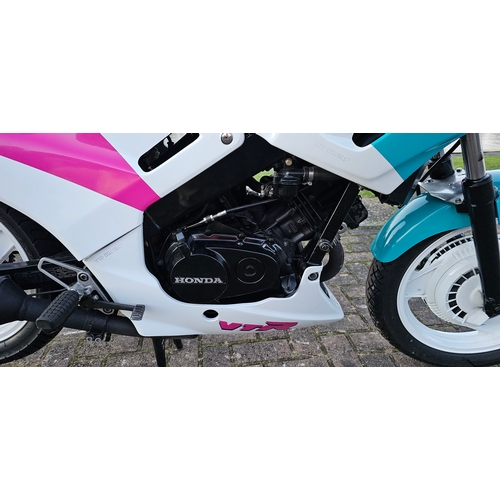 538 - 1989 Honda VTR250, 249cc. Registration number M879 HKH. Frame number JH2MC1518KM101306. Engine numbe... 