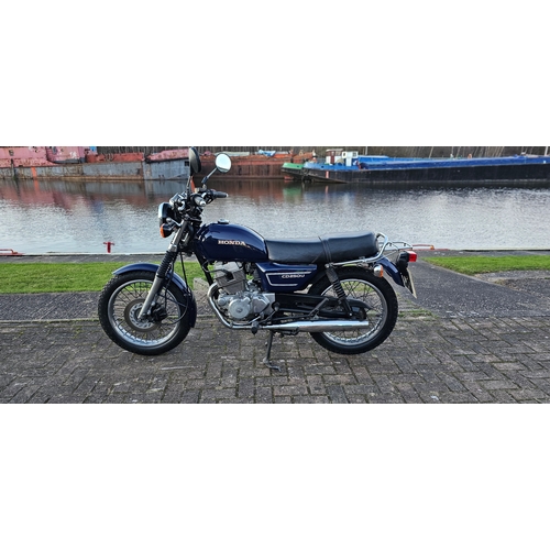 513 - 1989 Honda CD250U, 248cc. Registration number G808 JWX. Frame number MA02 5000681. Engine number MC0... 