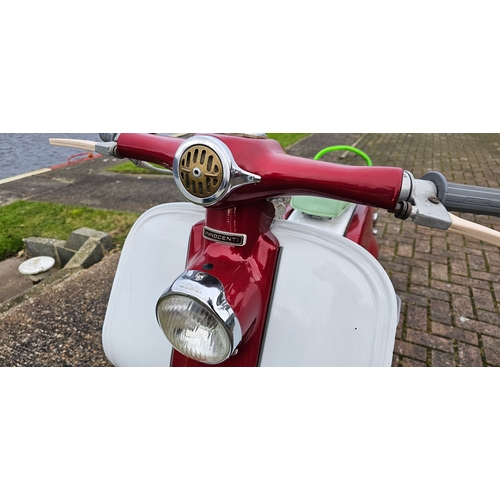 498 - 1957 Lambretta 150LD, 150cc. Registration number CSJ 322. Frame number 257865 150LD. Engine number 1... 