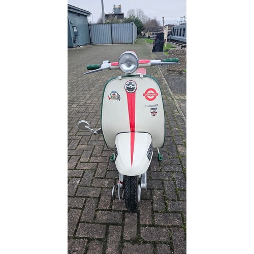 499 - 1971 Lambretta J50, 50cc. Registration number EKH 355J (non transferrable). Frame number 50DL 513558... 