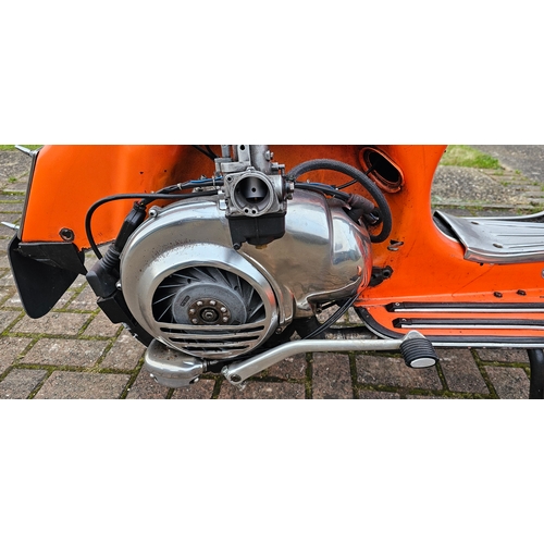 502 - 1982 Vespa P80X, 150cc. Registration number BWT 336X. Frame number V8X1T 19574. Engine number V8X1 1... 