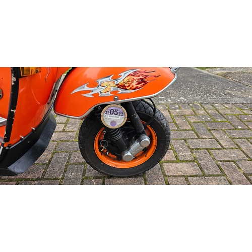 502 - 1982 Vespa P80X, 150cc. Registration number BWT 336X. Frame number V8X1T 19574. Engine number V8X1 1... 