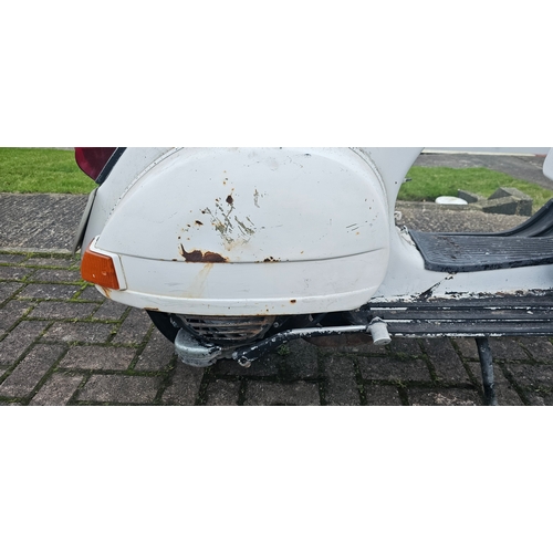 503 - 1986 Vespa Douglas VNX125, 123cc. Registration number C370 VLL. Frame number VNX1M 258365. Engine nu... 