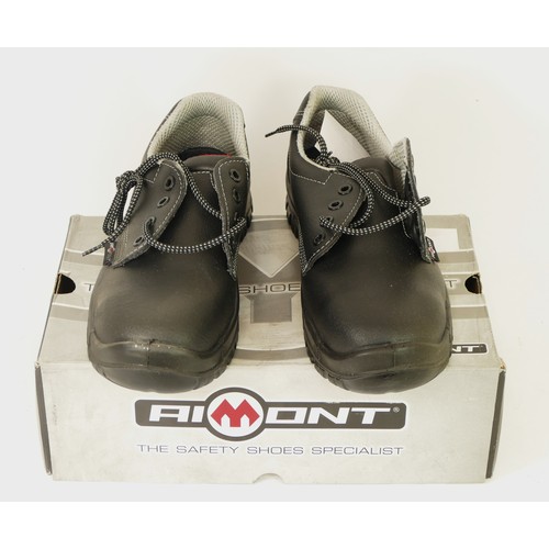 78 - Aimont Aldebaran Level S3 safety shoes. Size 8, metal free. Water resistant upper, Antistatic, anti-... 