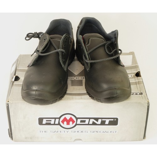 79 - Aimont Aldebaran Level S3 safety shoes. Size 10, metal free. Water resistant upper, Antistatic, anti... 