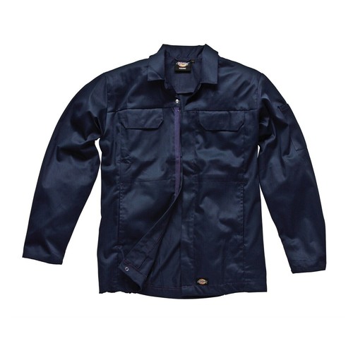 90 - Dickies Redhawk, two jackets, multi-pocket, 260 gms, size small, 1 x black, 1 x navy. (2)