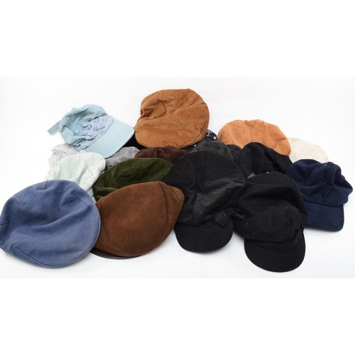 159 - A collection of various peaked caps,  to include Failsworth, Heather, M&S, River Island, mixed colou... 