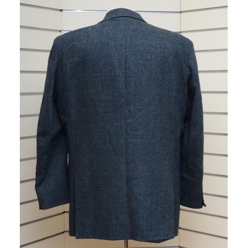 177 - Racing Green, wool tweed short coat, grey, size chest 56/R46. Together with a Marks and Spencer, tea... 