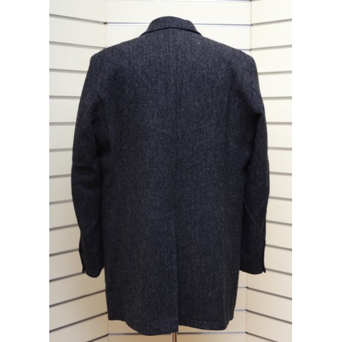Racing Green, wool tweed short coat, grey, size chest 56/R46. Together ...
