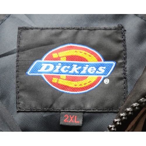 195 - Dickies Coveralls, waterproof, black, good used condition, size XXL.