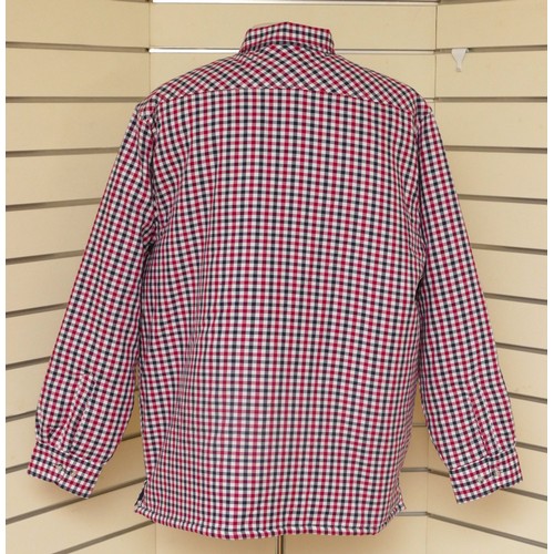 209 - Ryedale padded shirt, Richmond, red and blue check, new with tags, size XXL.