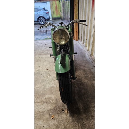 558 - WITHDRAWN TO BE OFFERED IN OUR JULY AUCTION. 1955 Sunbeam S7 de luxe, 487cc. Registration number UAU... 