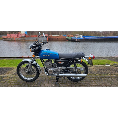 515 - 1975 Suzuki GT250, 247cc. Registration number HDT 39N. Frame number GT250-55593. Engine number GT250... 