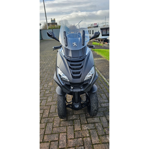 497 - 2023 Peugeot Metropolis 400W. Registration number YX23 UPO. Frame number VGAX1AACBN0006327. Engine n... 