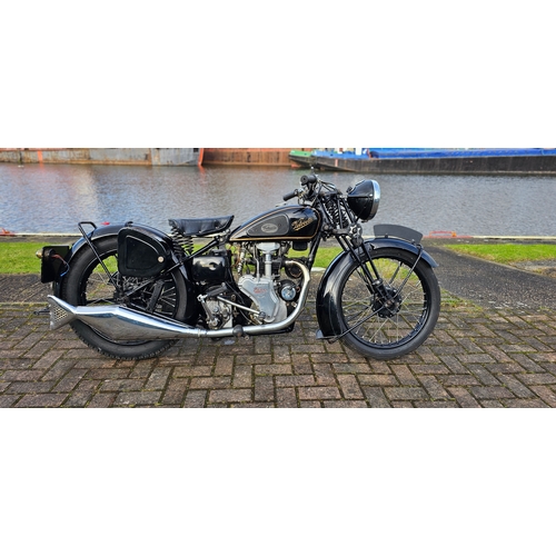 549 - 1933 Velocette MOV, 249cc. Registration number HA 8930. Frame number MB 8954 (not found). Engine num... 