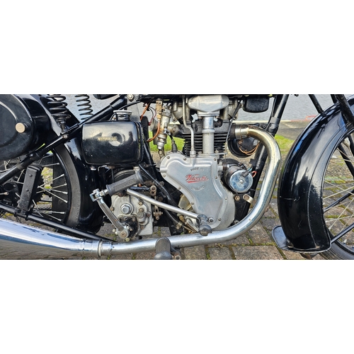 549 - 1933 Velocette MOV, 249cc. Registration number HA 8930. Frame number MB 8954 (not found). Engine num... 