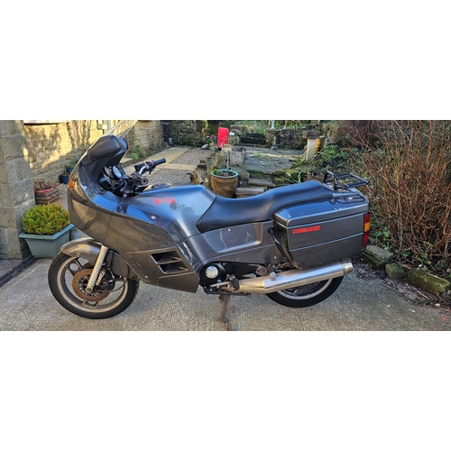 517 - 1990 Norton Commander 588cc. Registration number G537 CSG. Frame number 4198. Engine number 4198.
So... 