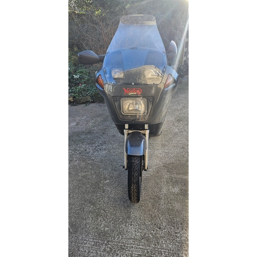 517 - 1990 Norton Commander 588cc. Registration number G537 CSG. Frame number 4198. Engine number 4198.
So... 