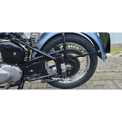 491 - 1956 Triumph Tiger Cub, 200cc. Registration number MVS 722 (non transferrable). Frame number T24516.... 