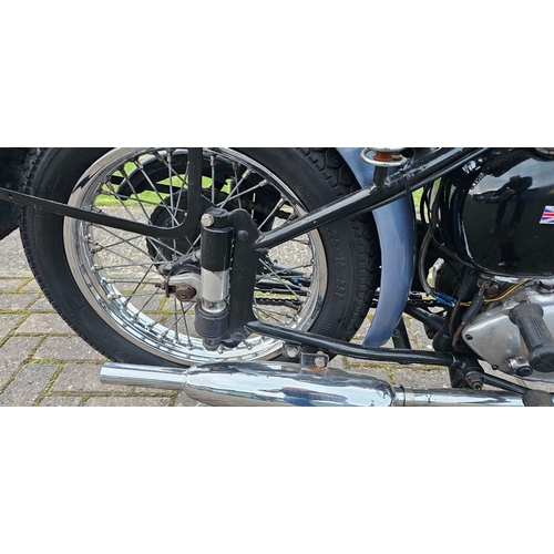 491 - 1956 Triumph Tiger Cub, 200cc. Registration number MVS 722 (non transferrable). Frame number T24516.... 