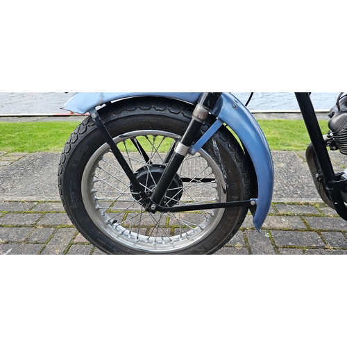 491 - 1956 Triumph Tiger Cub, 200cc. Registration number MVS 722 (non transferrable). Frame number T24516.... 