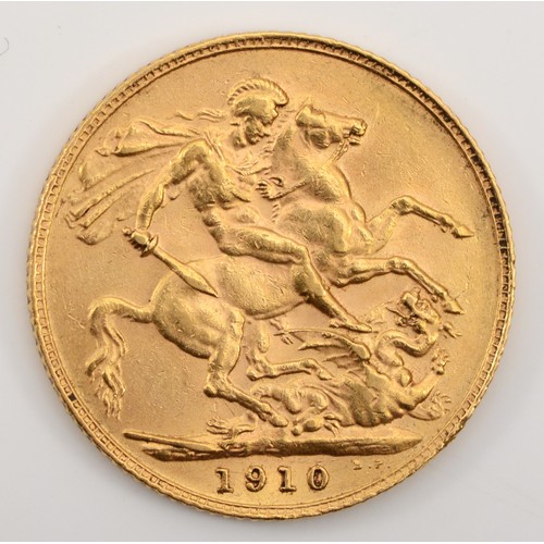 101 - Edward VII, sovereign, 1910