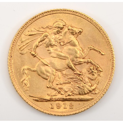 102 - George V, sovereign, 1912