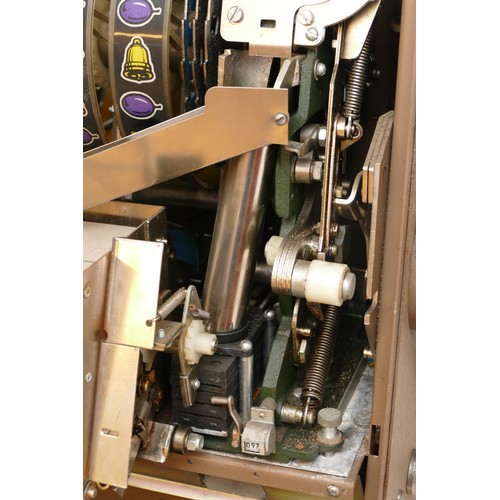 409 - Aristocrat Elite Bingo one arm  bandit electromechanical three reel slot machine, serial number HT 4... 