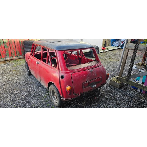 411 - 1965 Austin Mini Cooper Mk 1, 988cc. Registration number JPX 194D. Chassis number C-A237/810529 (see... 