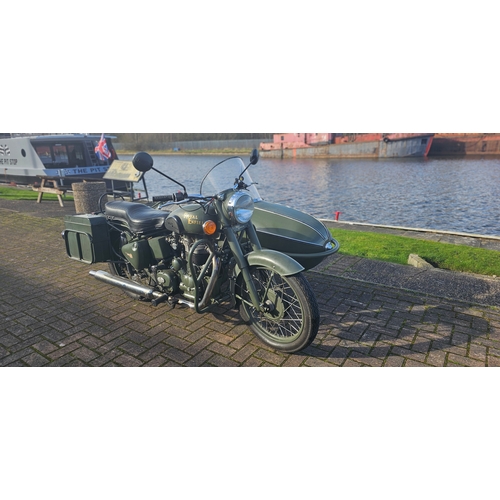 490 - 2008 Royal Enfield Bullet 500. Registration number NK08 HYR. Frame number ME3ABBSB57C020974. Engine ... 