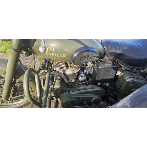 490 - 2008 Royal Enfield Bullet 500. Registration number NK08 HYR. Frame number ME3ABBSB57C020974. Engine ... 